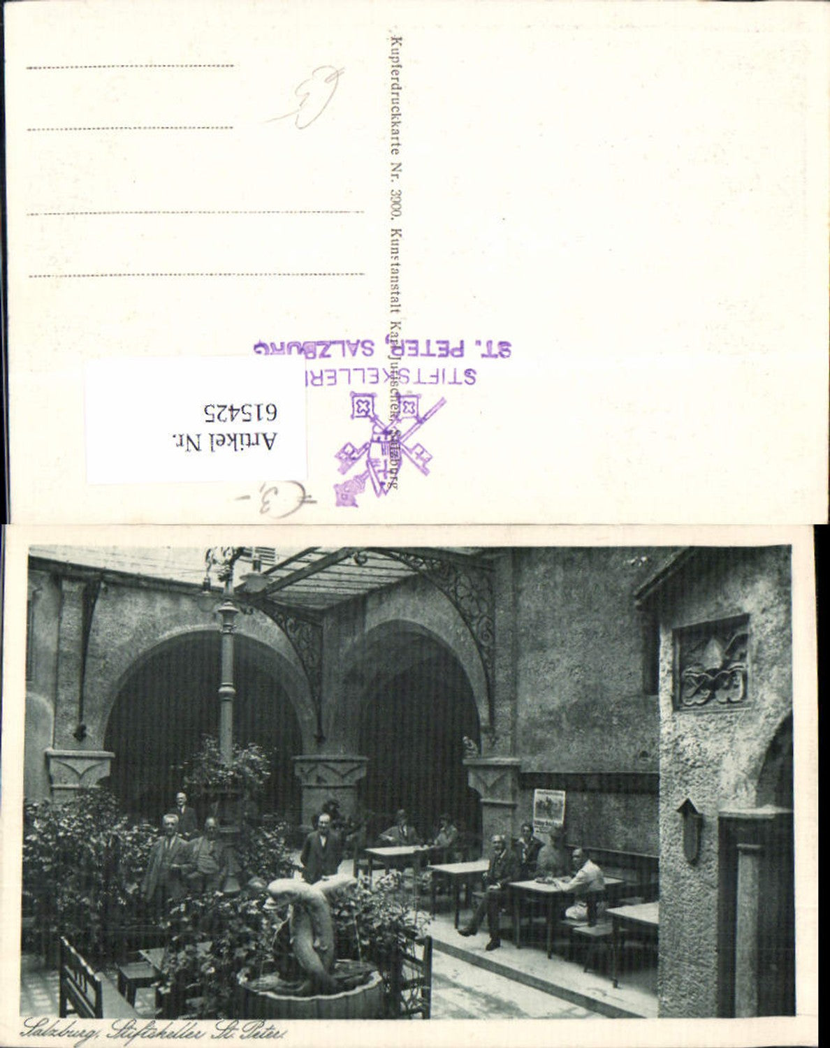 615425,Salzburg St. Peter Stiftskeller