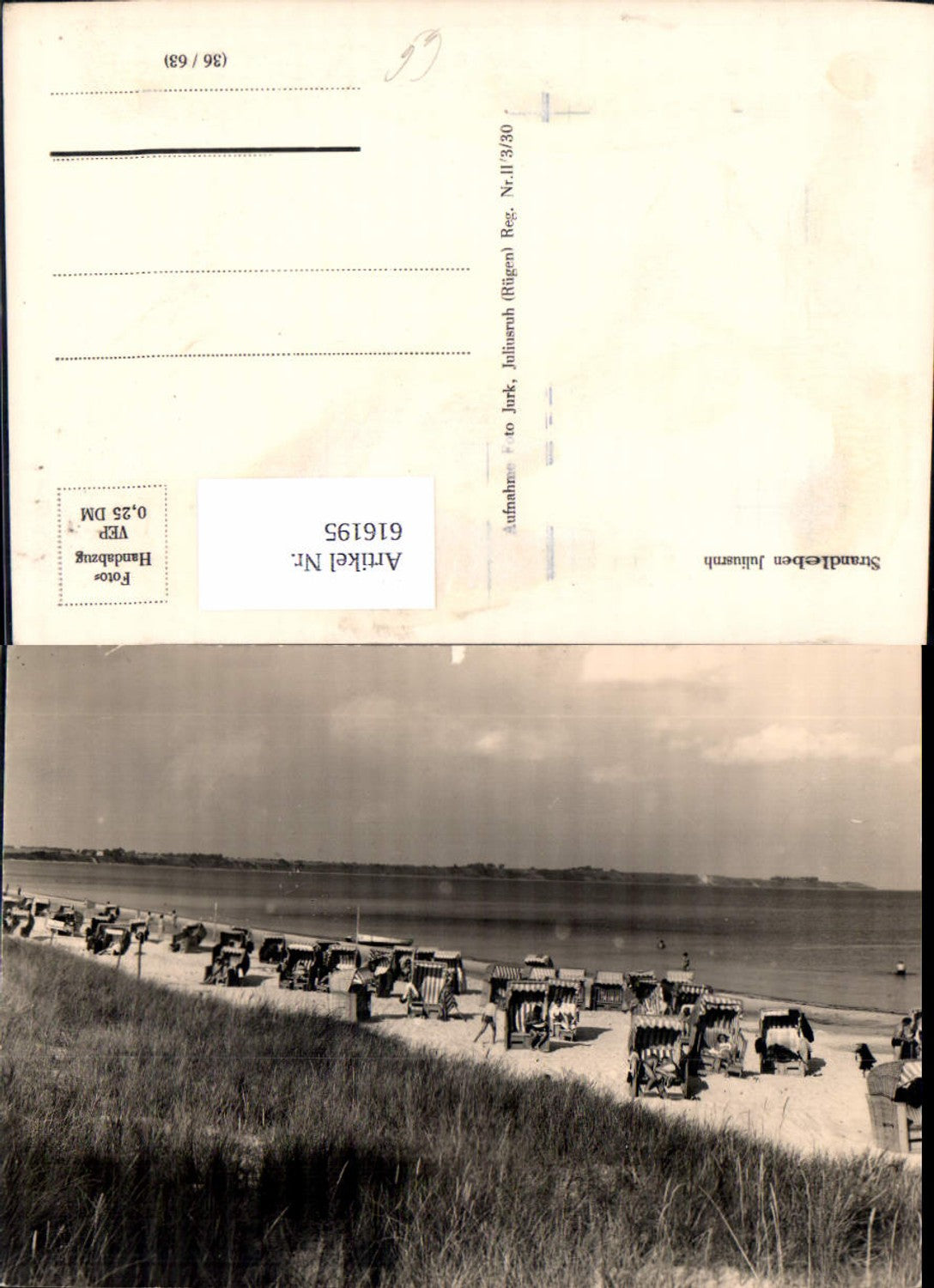 616195, Photo Ak Beach life Juliusruh Breege 