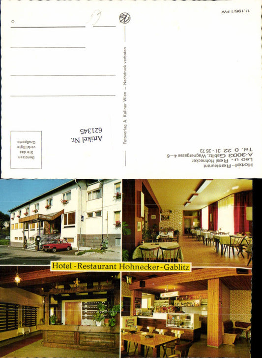 621345, Gablitz in the Vienna Woods Hotel Hohnecker Eskimo Ice Cream