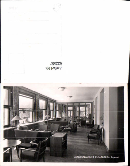 622567,Photo Ak Rosenburg Convalescent Home Rosenburg-Mold Dayroom