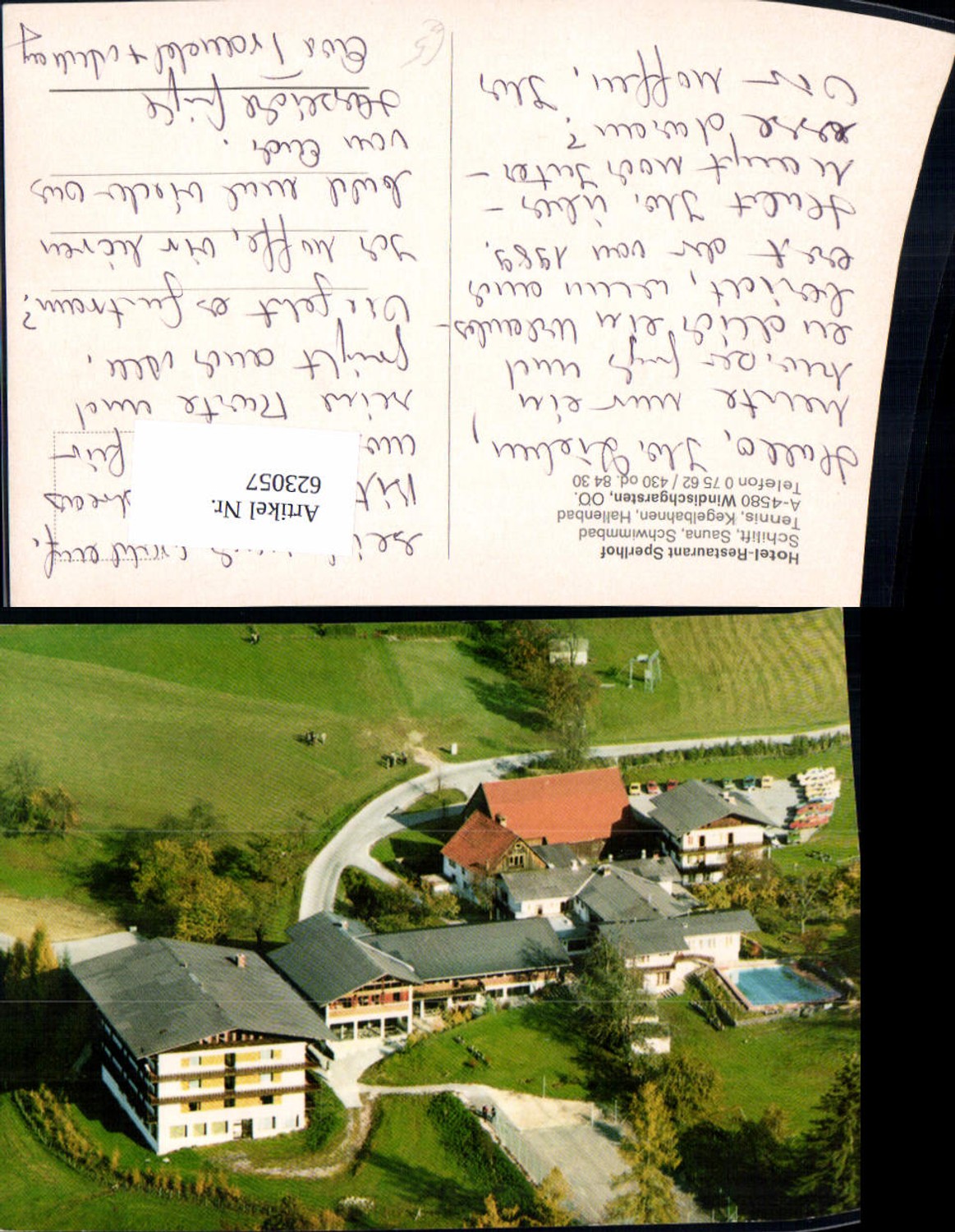 623057, Aerial view of Windischgarsten Hotel Restaurant Sperlhof