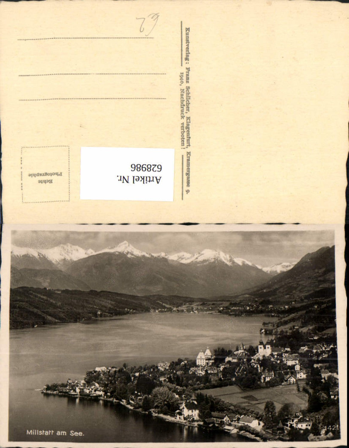 628986, Photo Ak Millstatt am See View