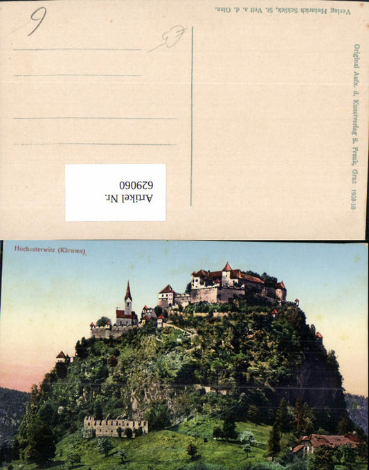 629060,Hochosterwitz Burg Sankt Georgen am Längsee
