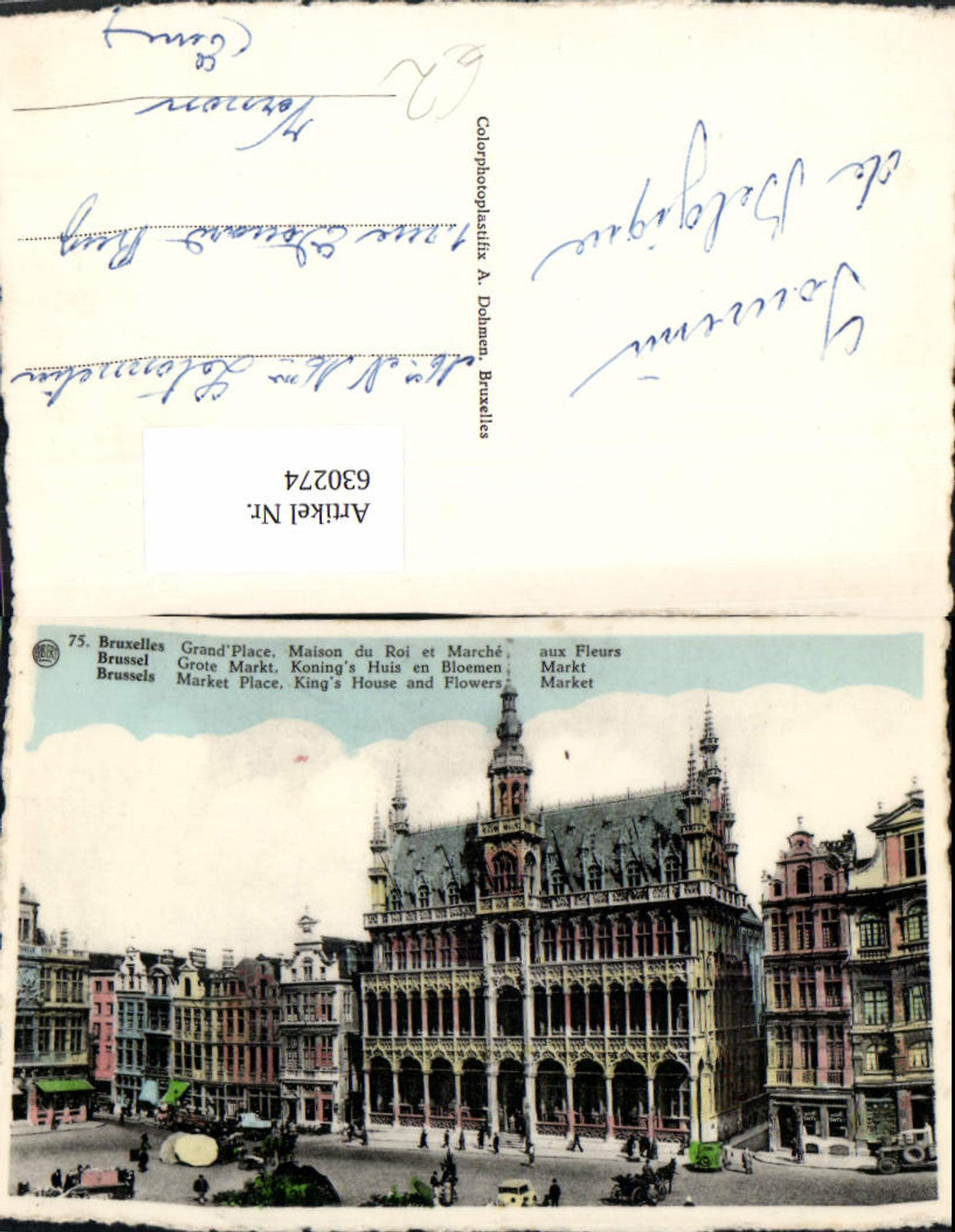 630274,Bruxelles Brüssel Grand Place Grote Markt Belgium