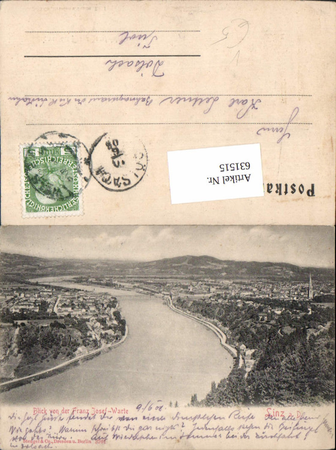631515, Linz an der Donau Totale pub Stengel &amp; Co. 3701