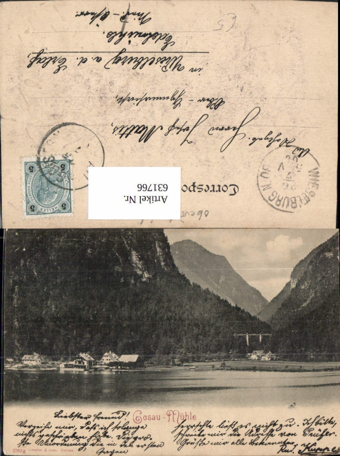 631766, Hallstatt Gosaumühle