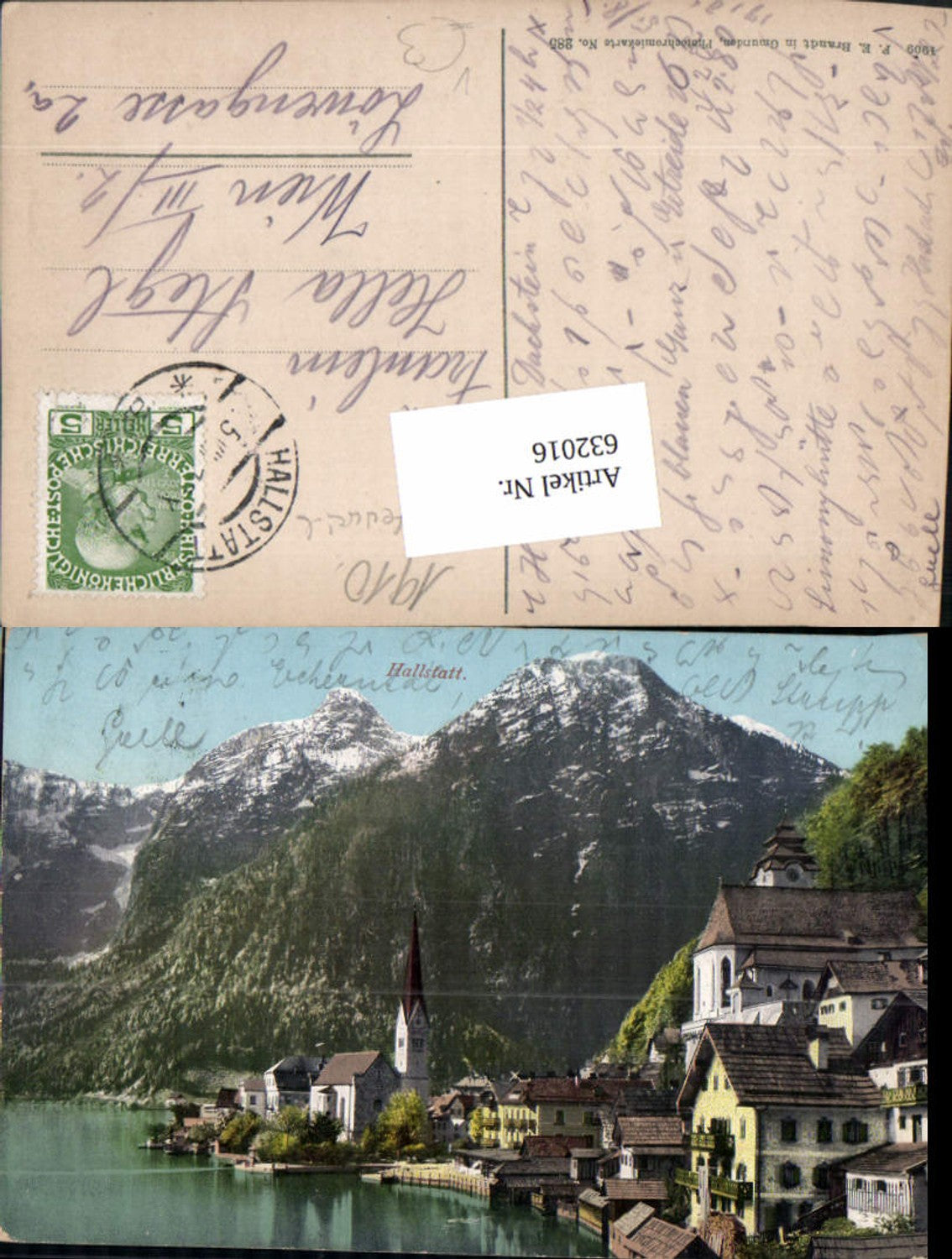 632016, Hallstatt am Hallstättersee pub Brandt 285