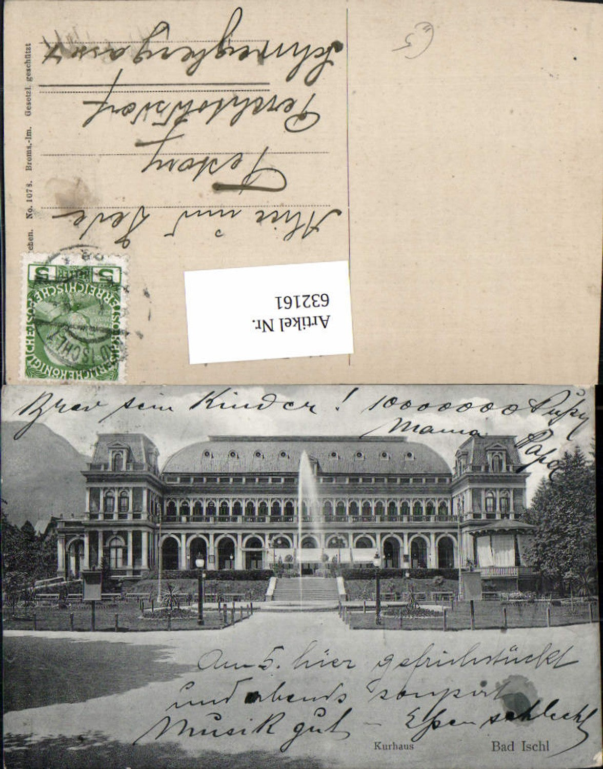 632161, Bad Ischl Kurhaus