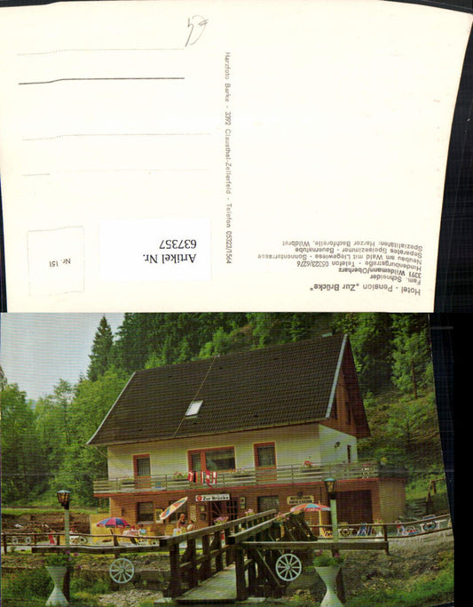 637357, Wildemann Oberharz Hotel Pension Zur Brücke