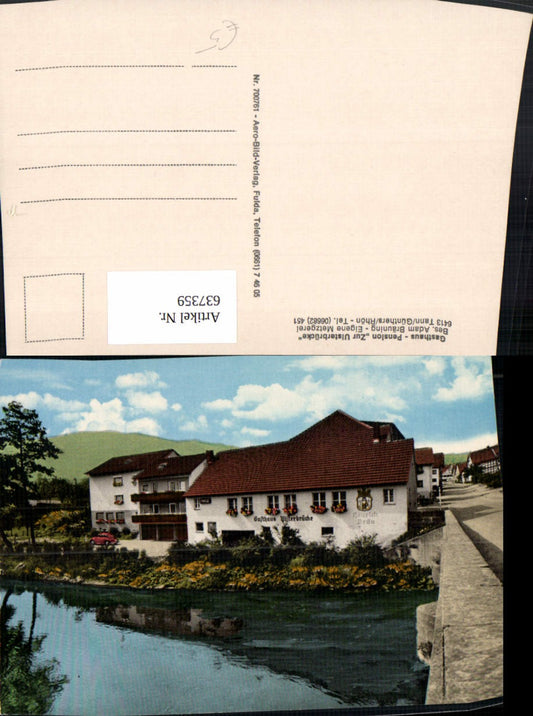 637359, Tann Günthers Rhön Gasthaus Pension Zur Ulsterbrücke 
