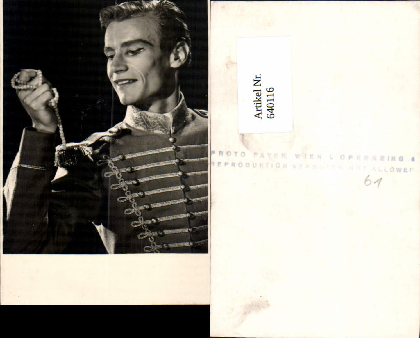 640116, Karlheinz Böhm, actor, AK
