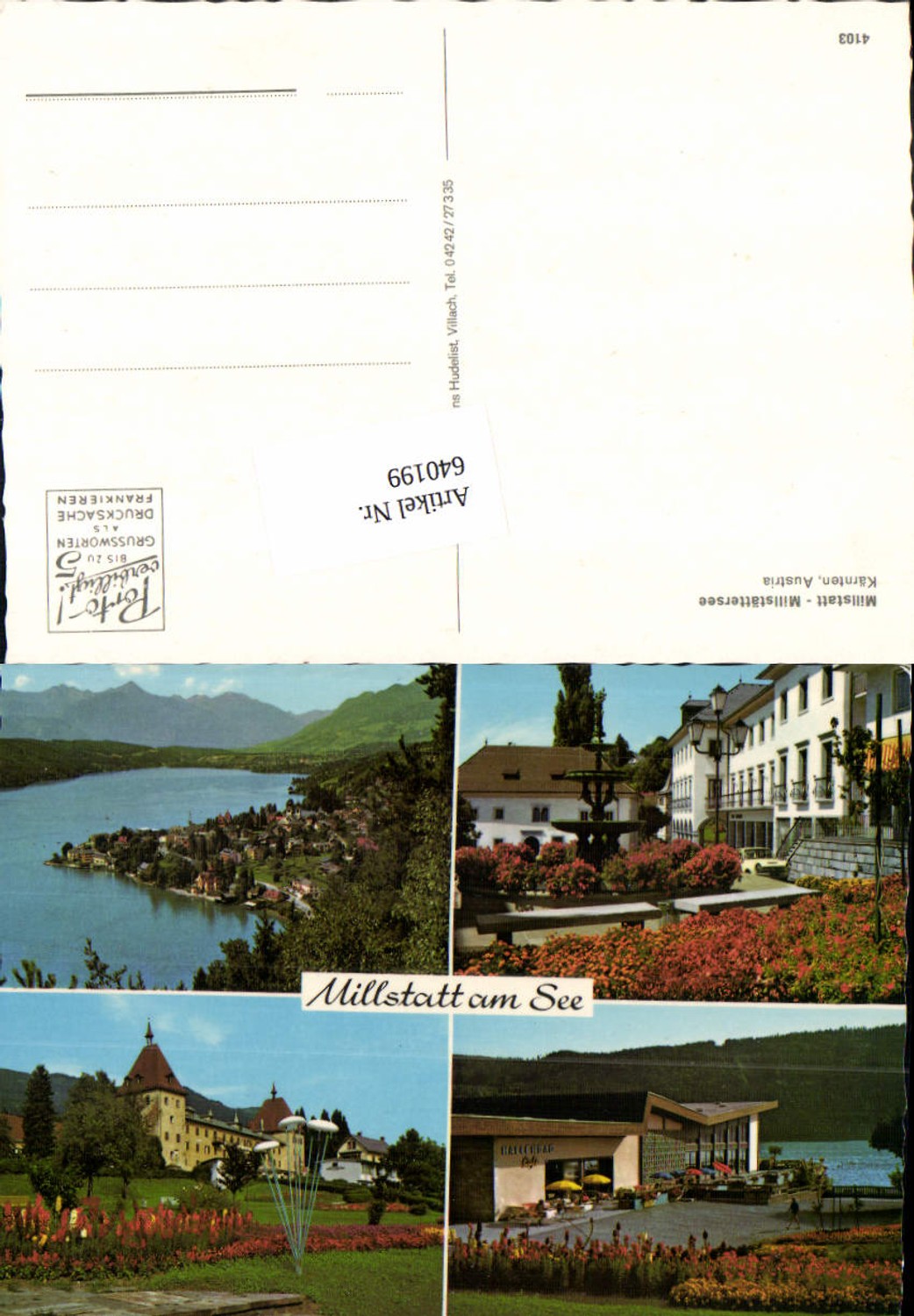 640199, Millstatt am Millstättersee