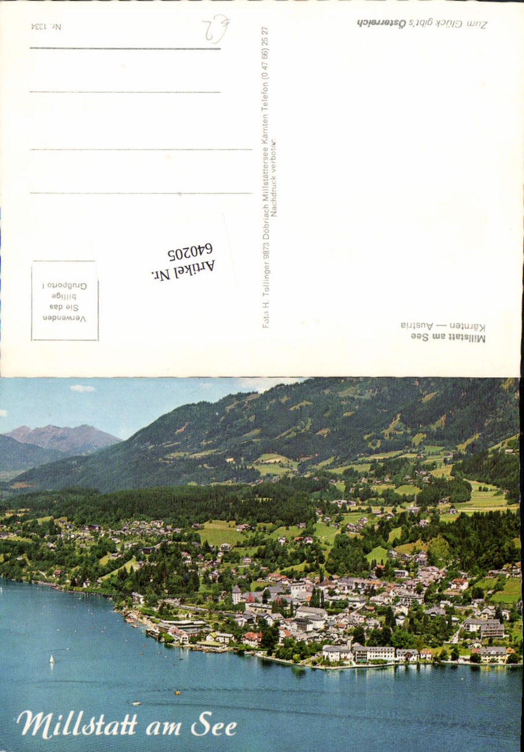 640205, Millstatt am Millstättersee