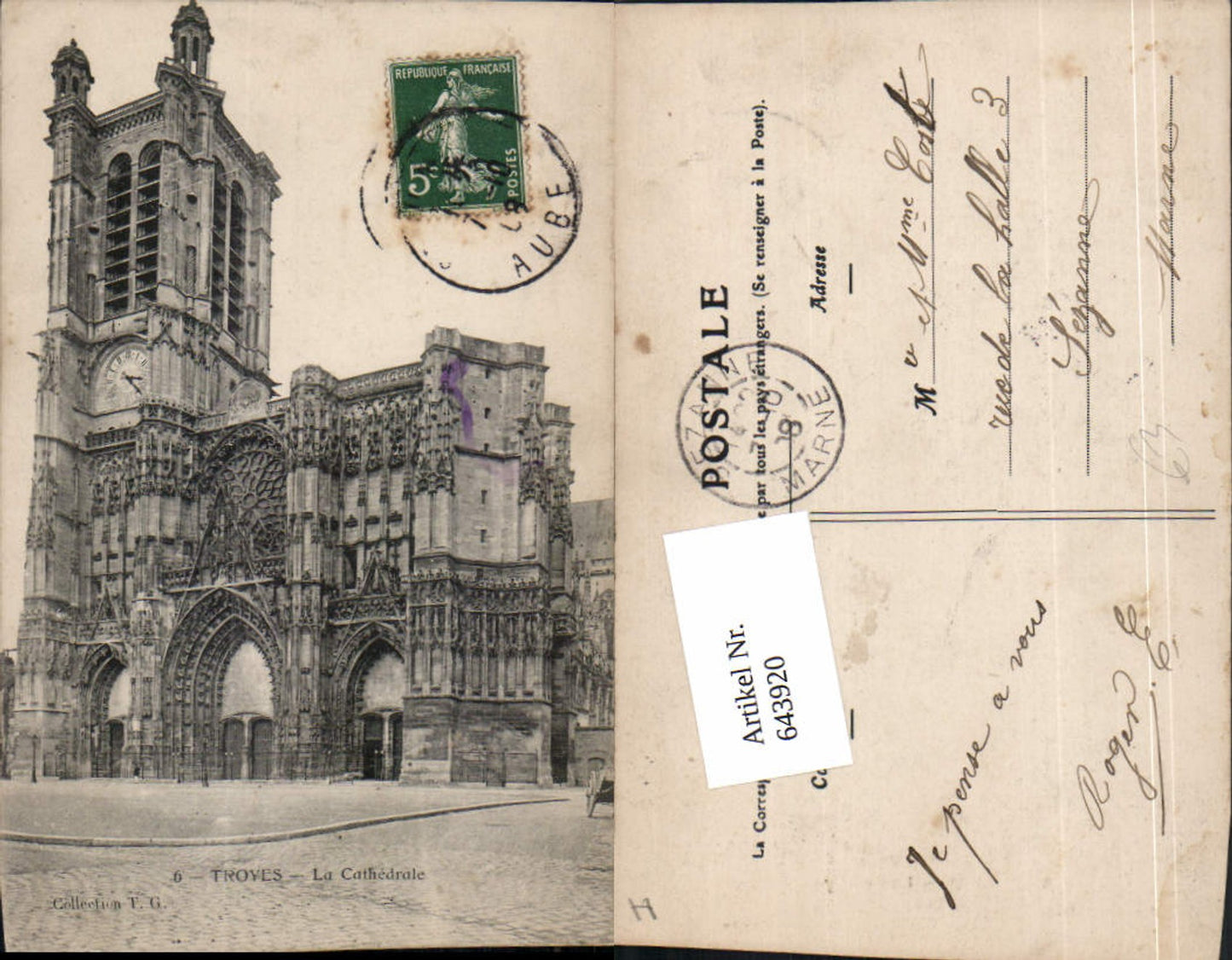 643920,Troyes Aube Cathedrale