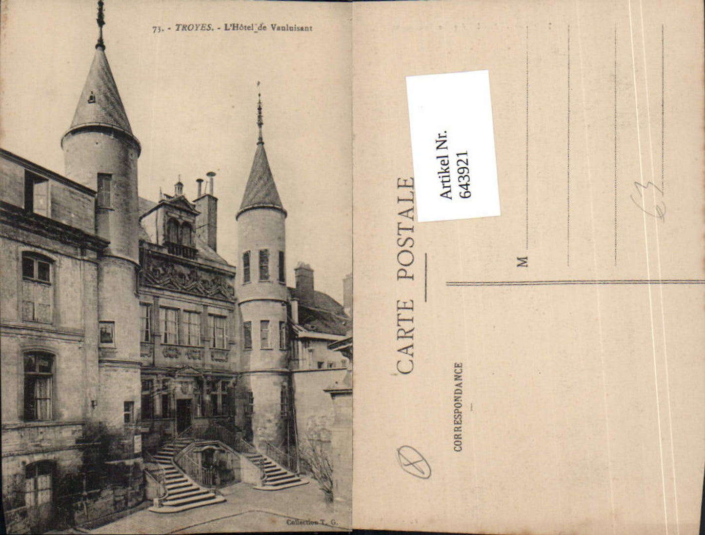 643921,Troyes Aube Hotel de Vauluisant