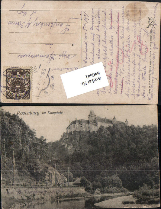 646641,Rosenburg Castle at Kamp Mold Kamptale