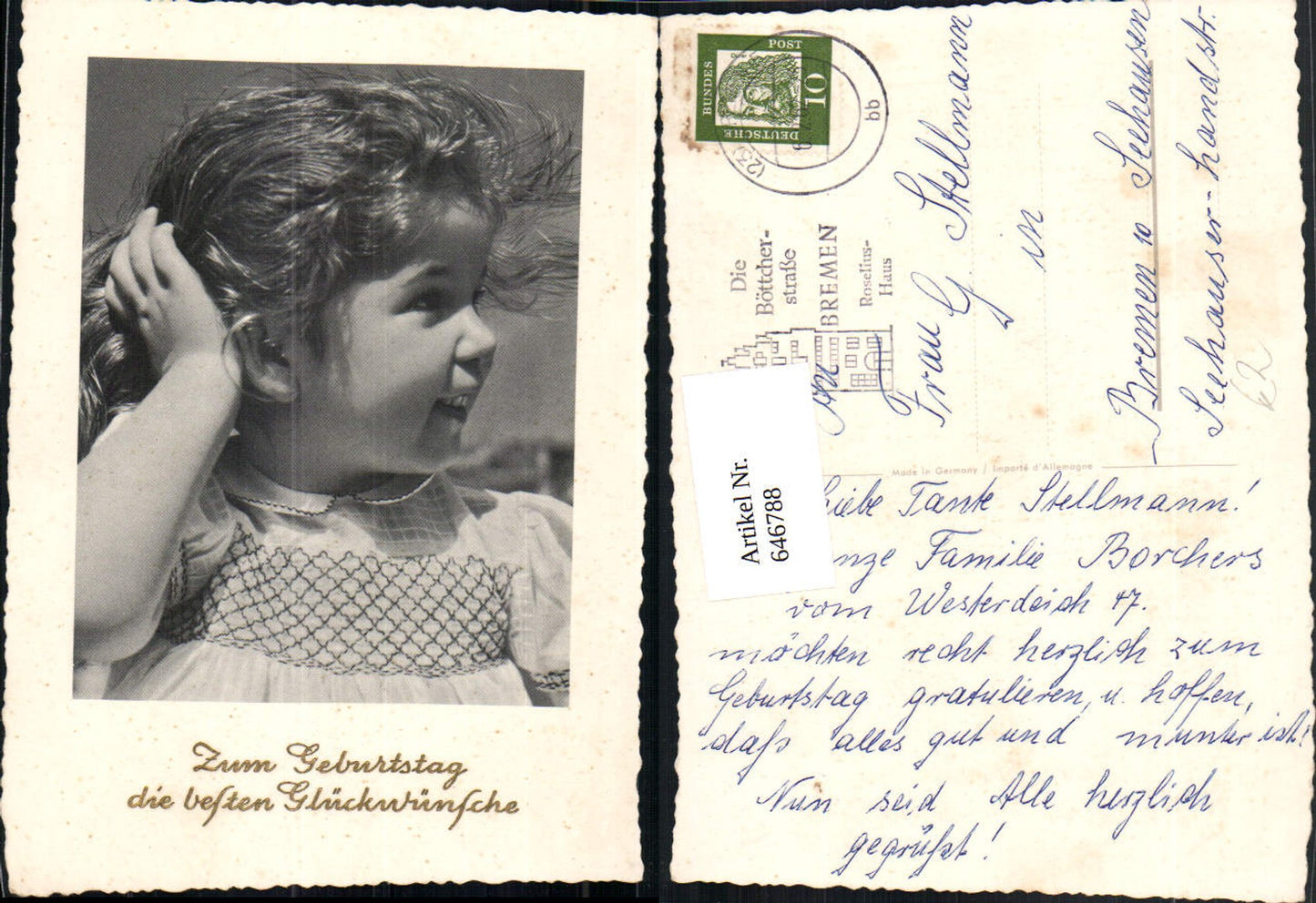 646788, Child Girl Birthday