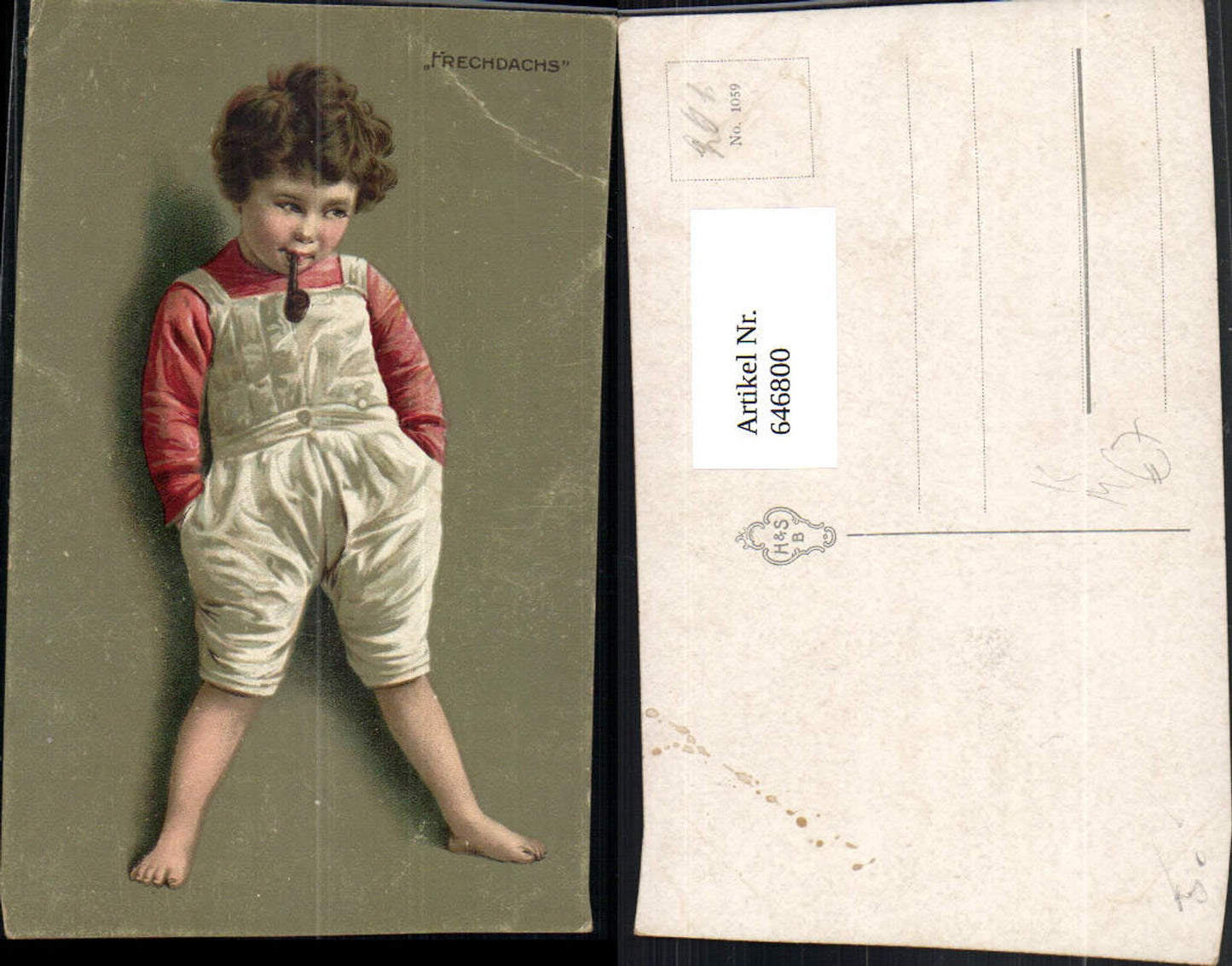 646800, Artist Ak Bub Young Child Smoking Cheeky