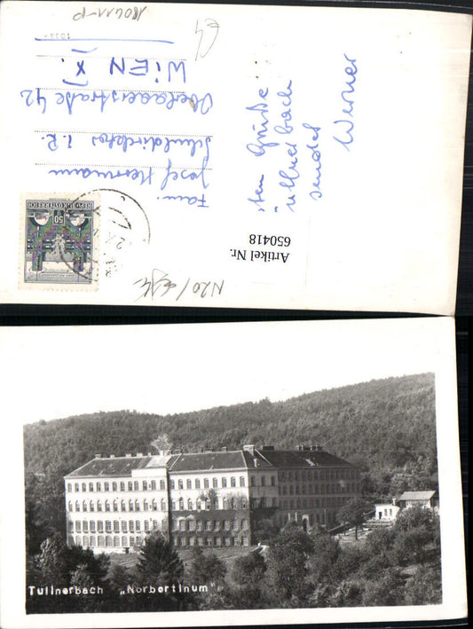 650418,Photo Ak Tullnerbach Norbertinum