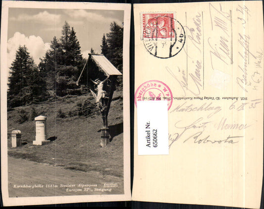 650662, Katschberghöhe Wayside Cross Katschberg Sankt Michael im Lungau