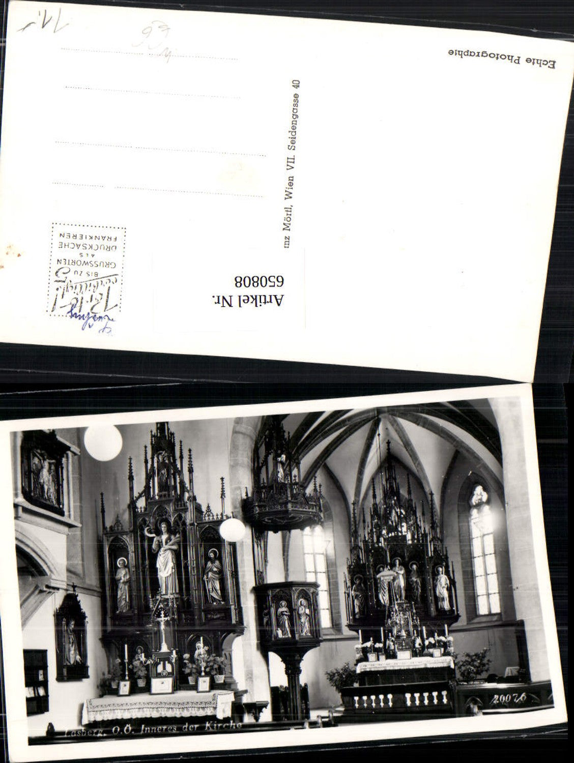 650808, Lasberg near Freistadt Altar Church