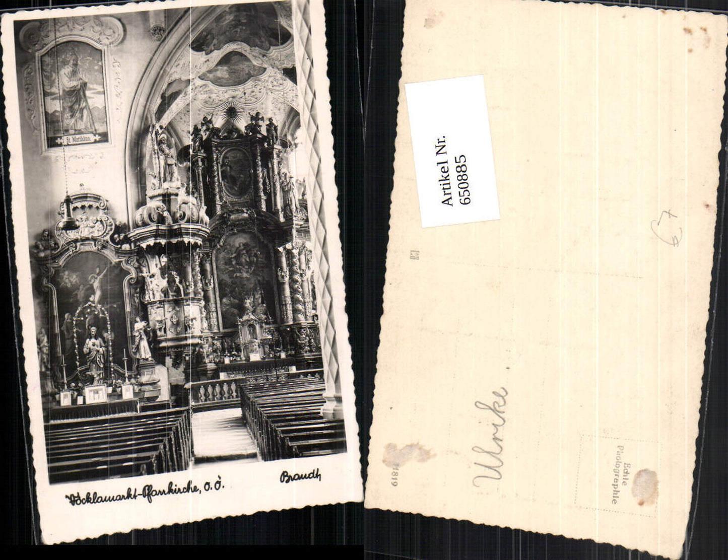 650885, Vöcklamarkt Parish Church, Brandt