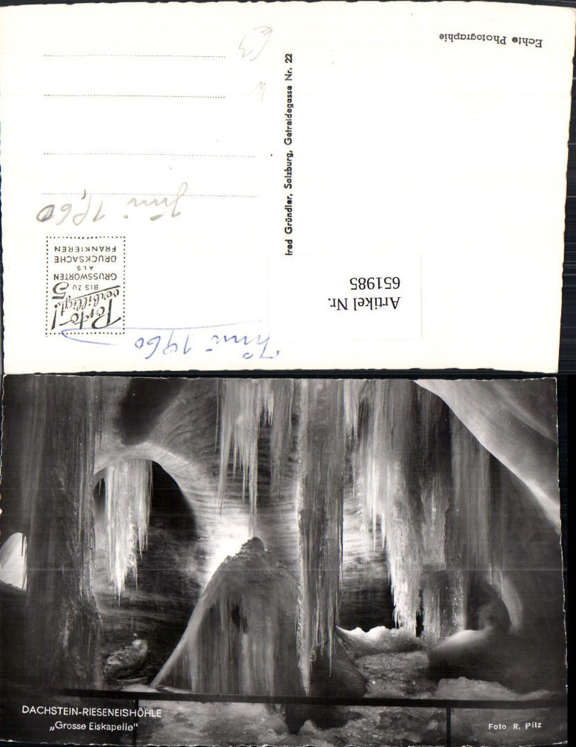 651985, Dachstein Giant Ice Cave Obertraun