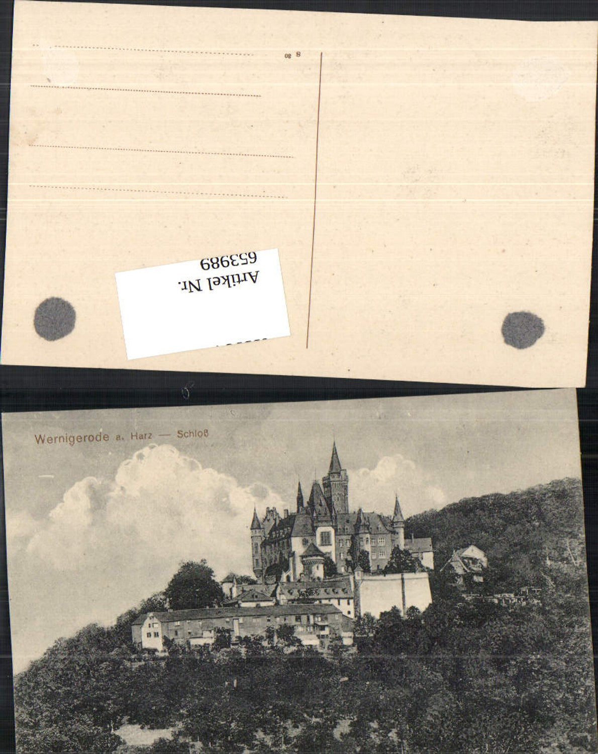 653989, Wernigerode in the Harz Mountains, Castle