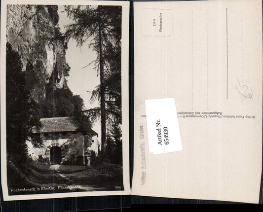654930,Burg Hochosterwitz Fähnrichstor Launsdorf Sankt Georgen am Längsee