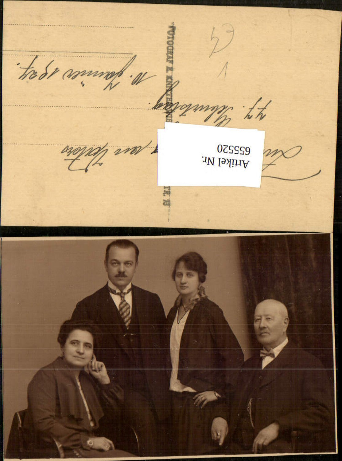 655520, Photo AK Group picture 1927 Family pub Knittel Vienna