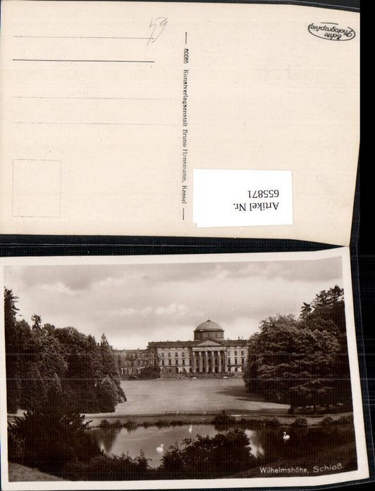 655871, Photo Ak Kassel Wilhelmshöhe Palace 