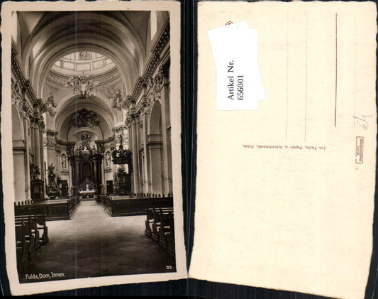 656001, Fulda Cathedral Interior view 