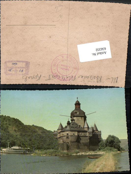 656332, The Palatinate near Kaub, Pfalzgrafenstein Castle