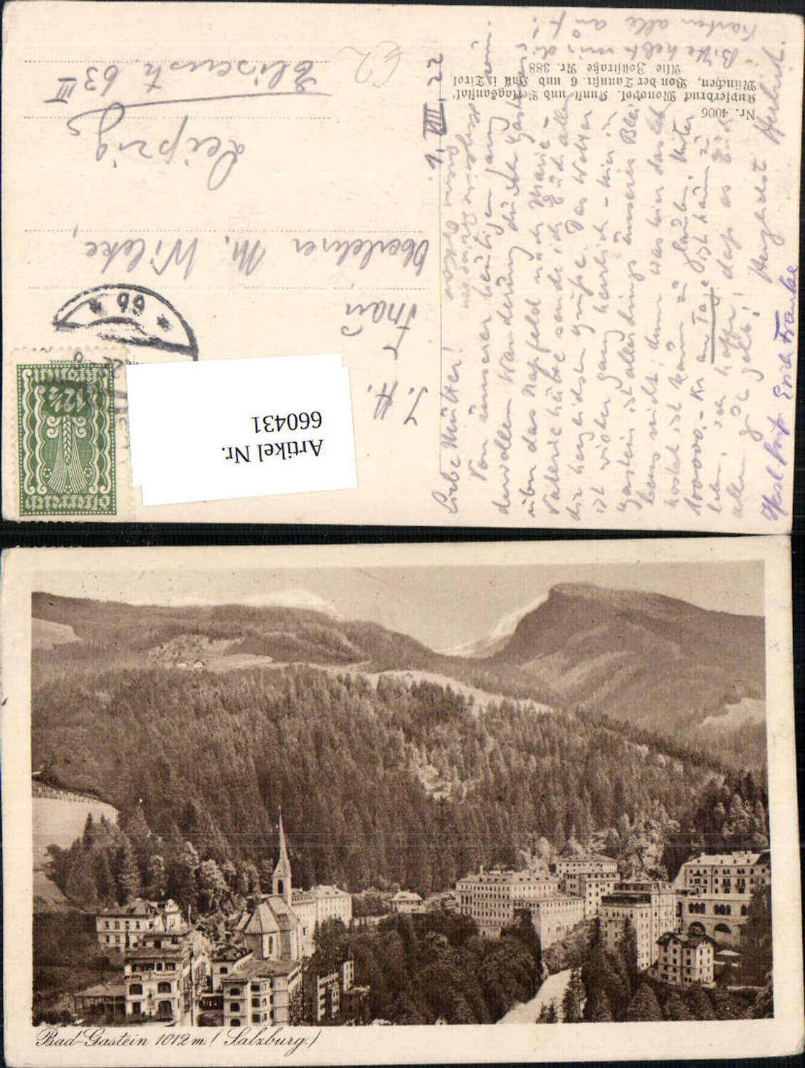 660431, Bad Gastein view