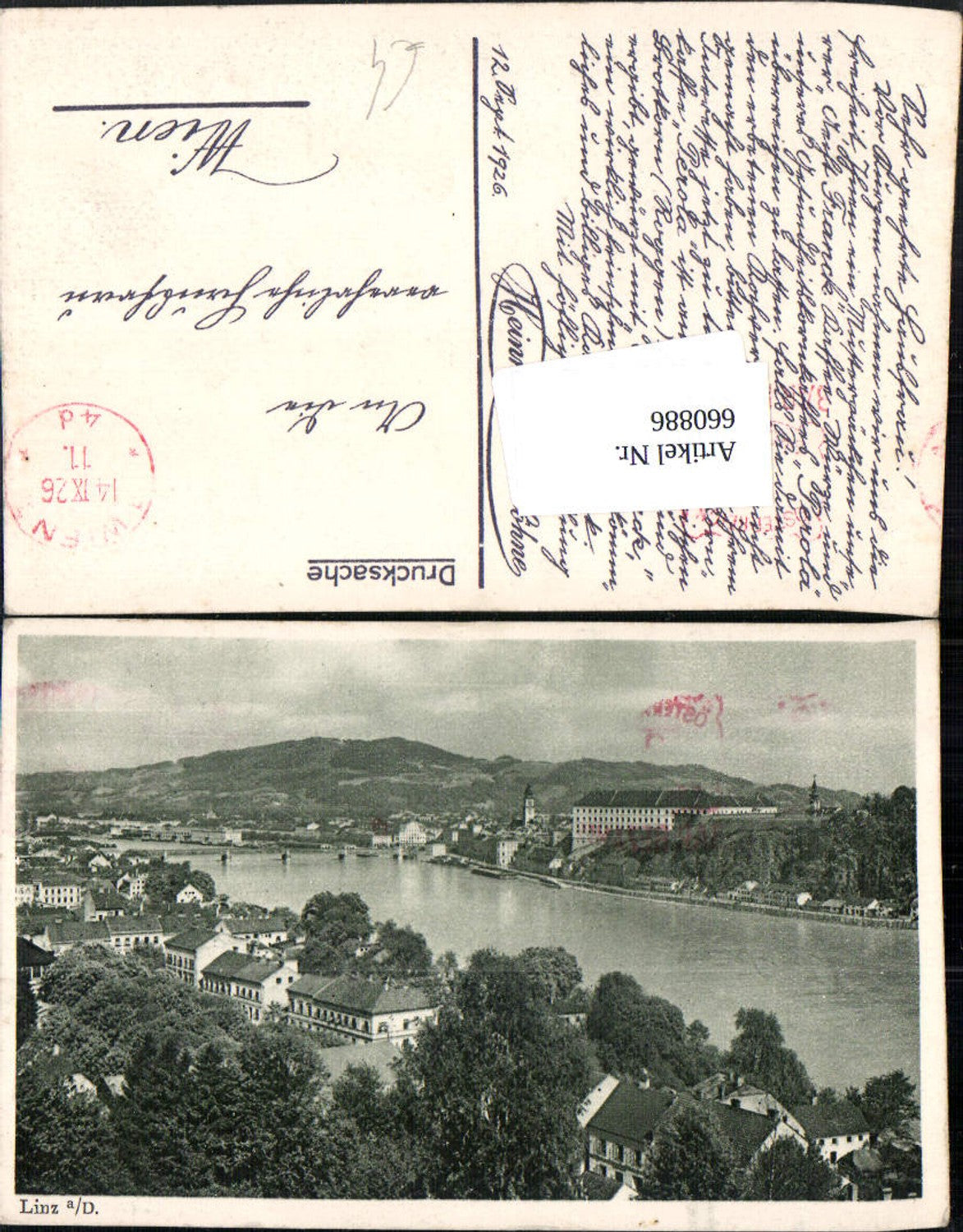 660886, Linz on the Danube View