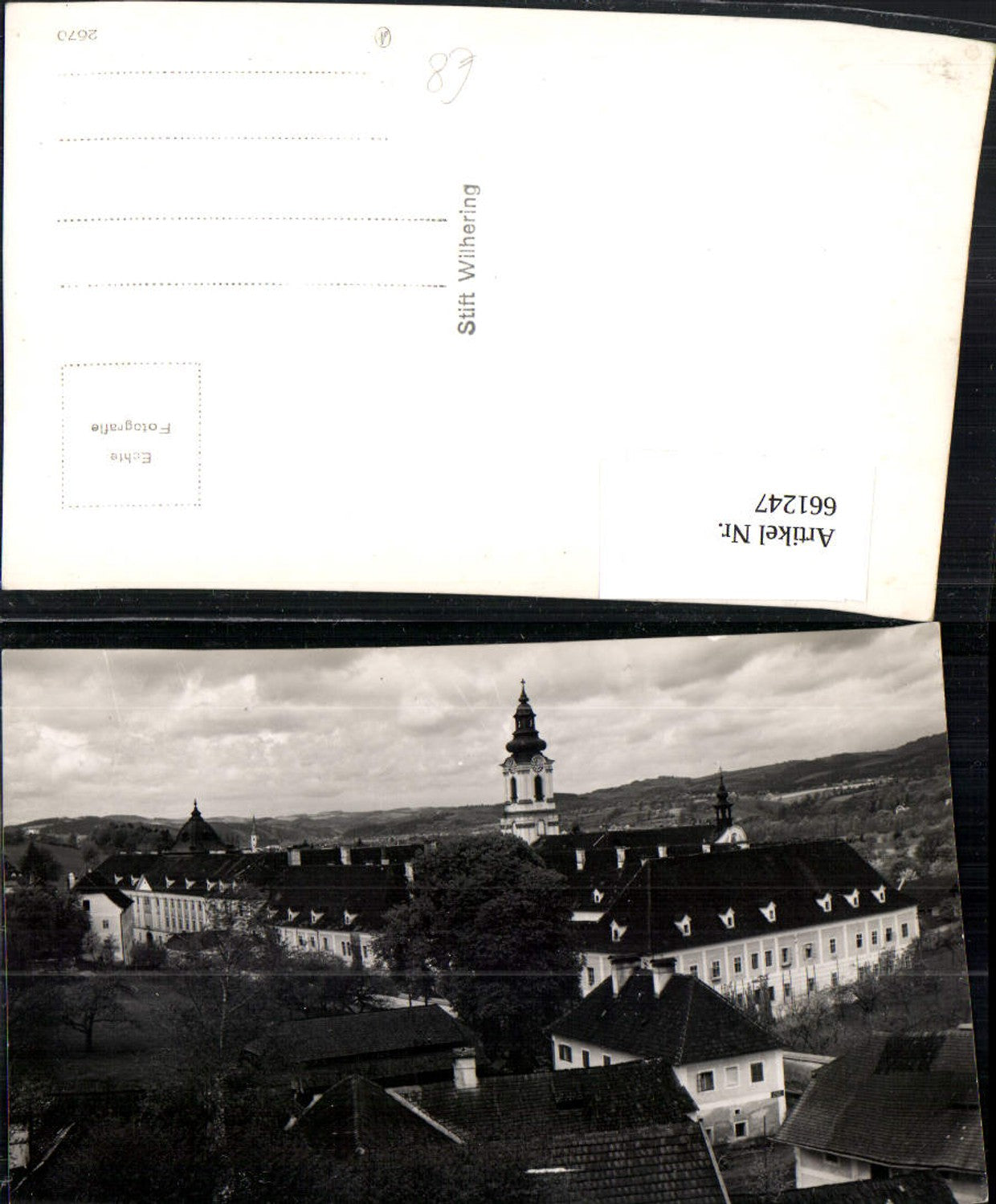 661247, photo Ak Stift Wilhering