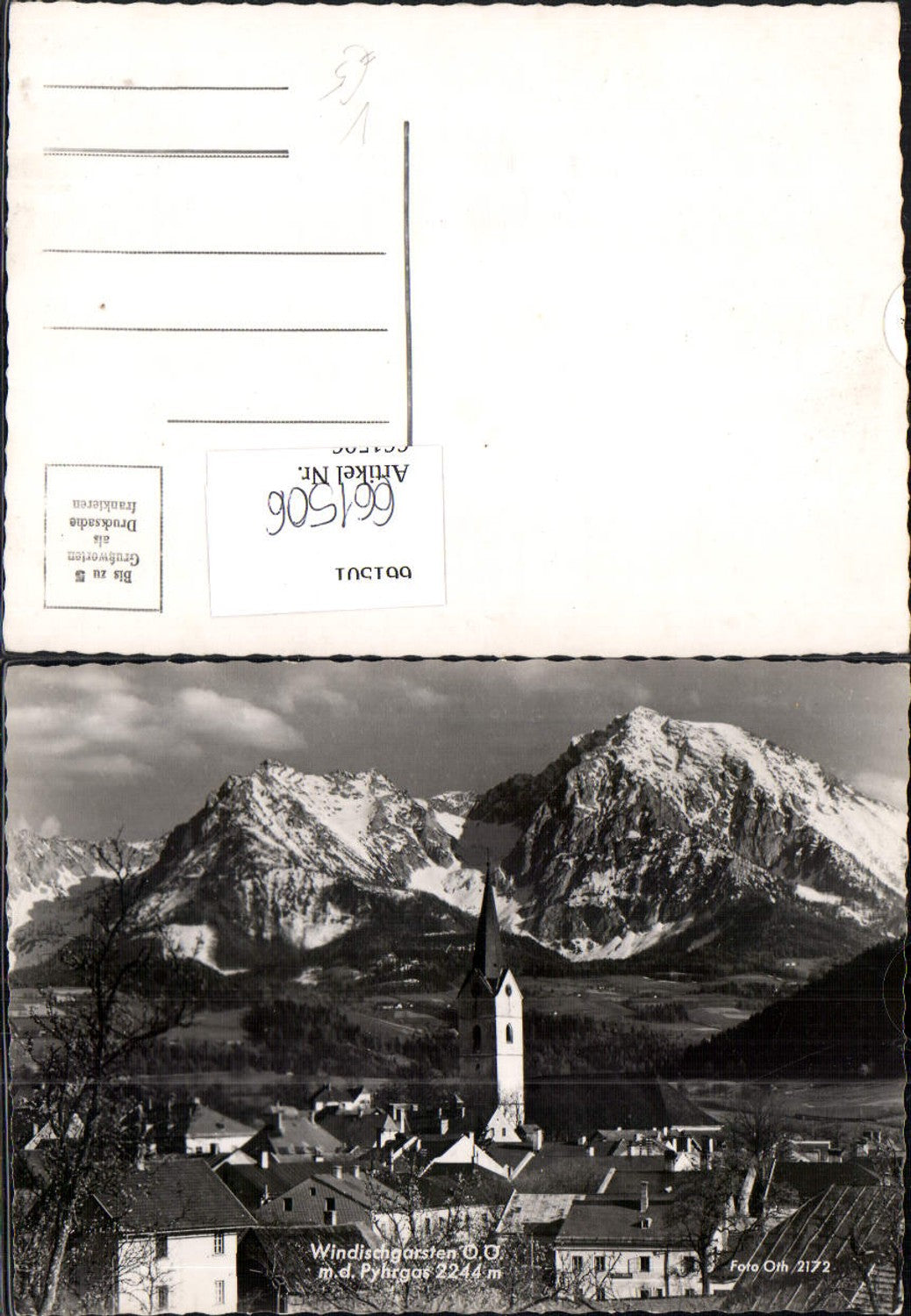 661506, Windischgarsten m. Pyhrgas pub Photo Oth 2172