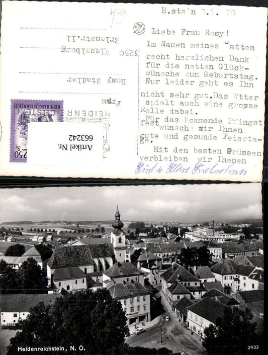 663242, Heidenreichstein view