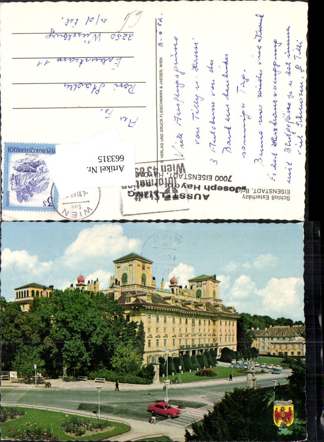 663315, Eisenstadt Esterhazy Palace