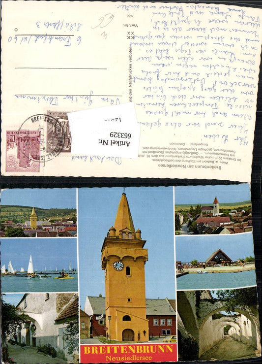 663329, Multi-image Ak Breitenbrunn Neusiedlersee Strandbad Local views