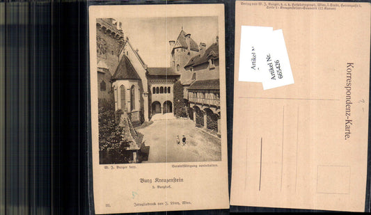 665426,W. Burger Burg Kreuzenstein near Leobendorf Korneuburg