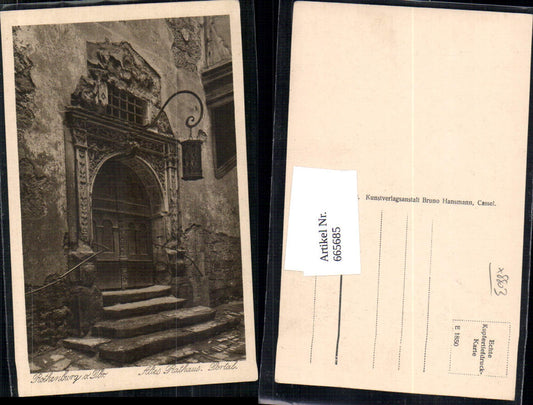 665685, Rothenburg ob der Tauber Old Town Hall Staircase