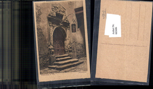 665687, Rothenburg ob der Tauber Old Town Hall Staircase