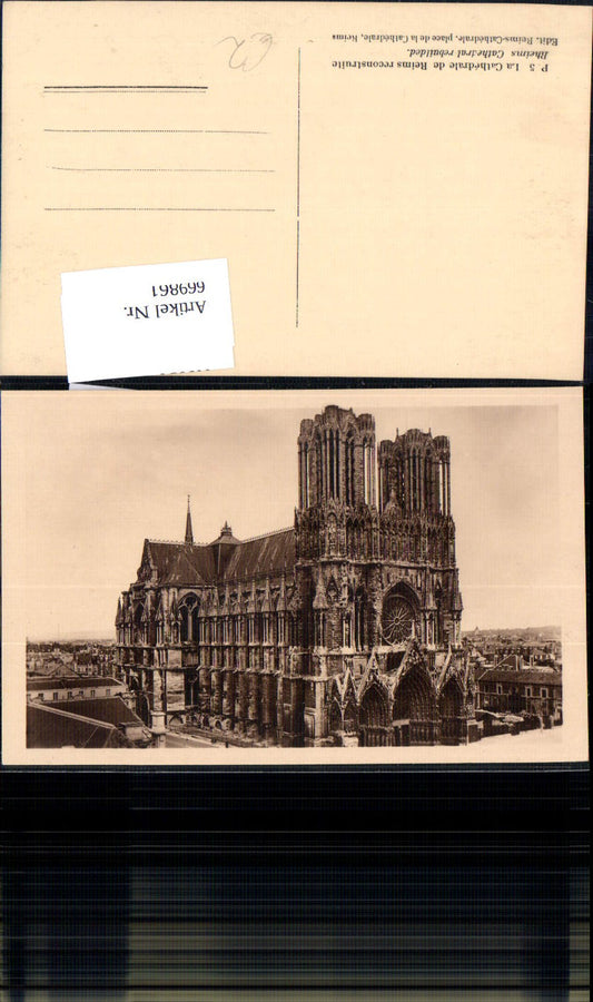 669861, Reims Cathedral, Reims Cathedral, Building, France