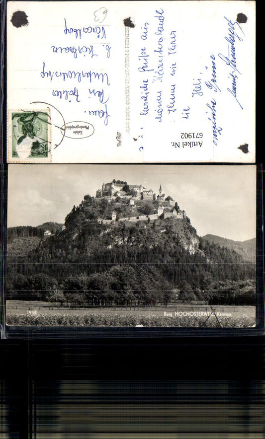 671902,Foto Ak Burg Hochosterwitz Launsdorf Sankt Georgen a. Längsee