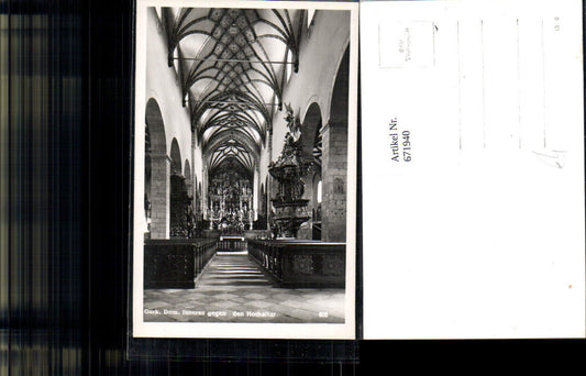 671940,Foto Ak Gurk Dom Inneres geg. d. Hochaltar