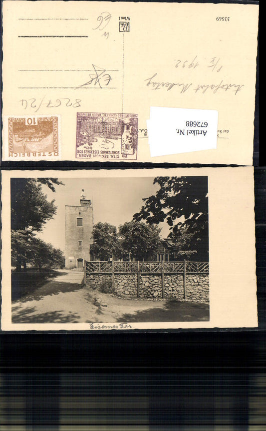 672688, Baden near Vienna, Iron Gate Shelter on Hohen Lindkogel 