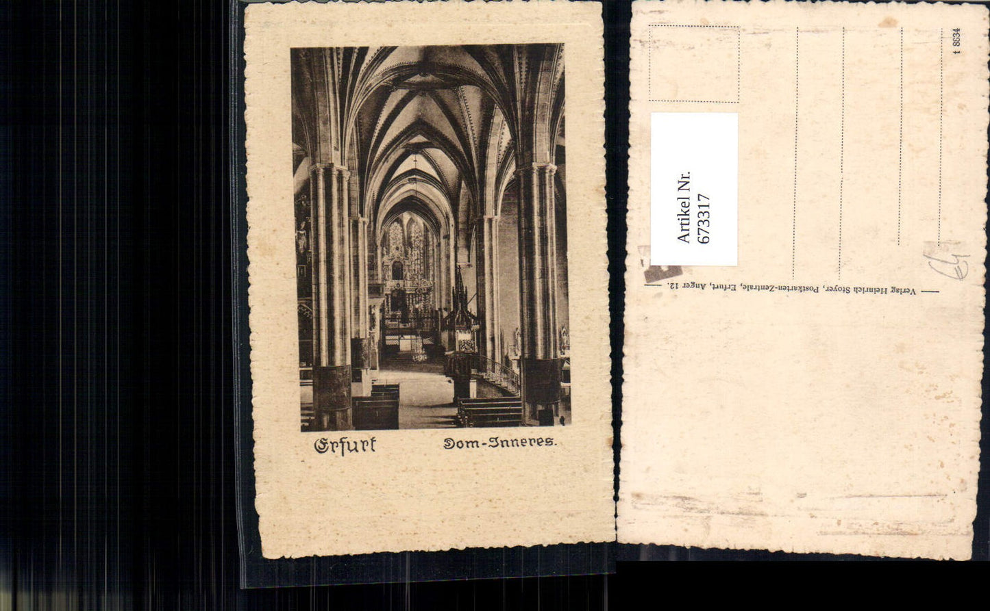 673317,Erfurt Dom Inneres