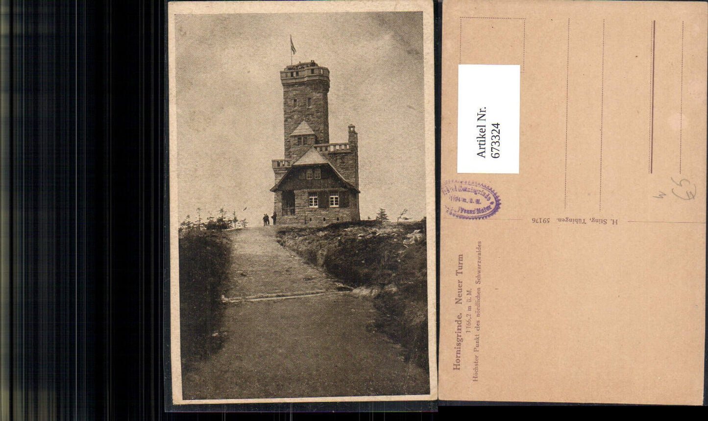 673324, Hornisgrinde New Tower Unterstmatt Bühl
