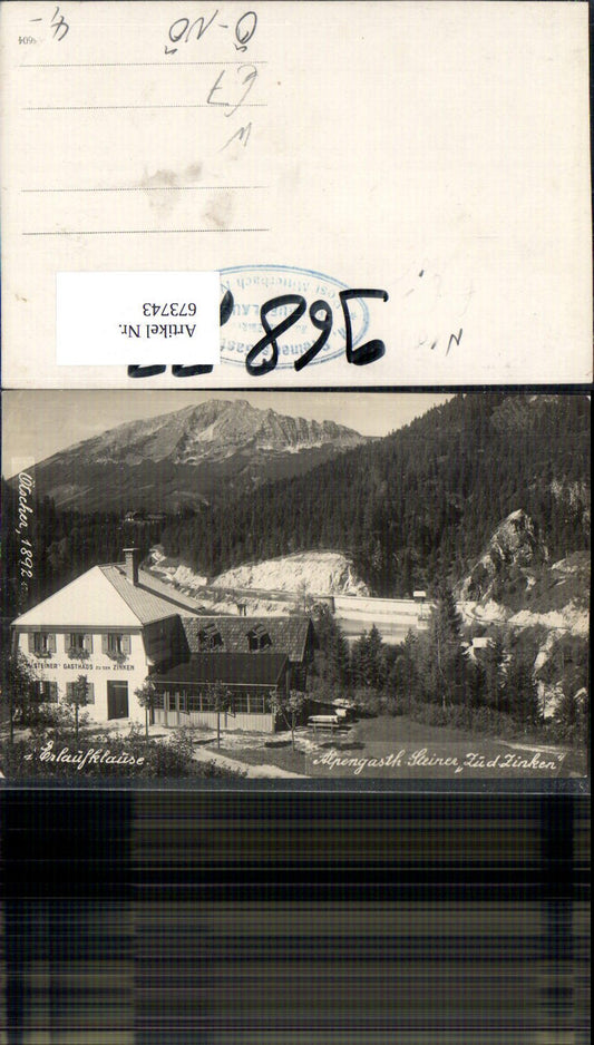 673743, Photo Ak Erlaufklause Gasthaus Steiner zu den Zinken Mitterbach am Erlaufsee